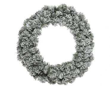 Imperial krans snowy d150cm grn/wit, Everlands, tuincentrumoutlet.com