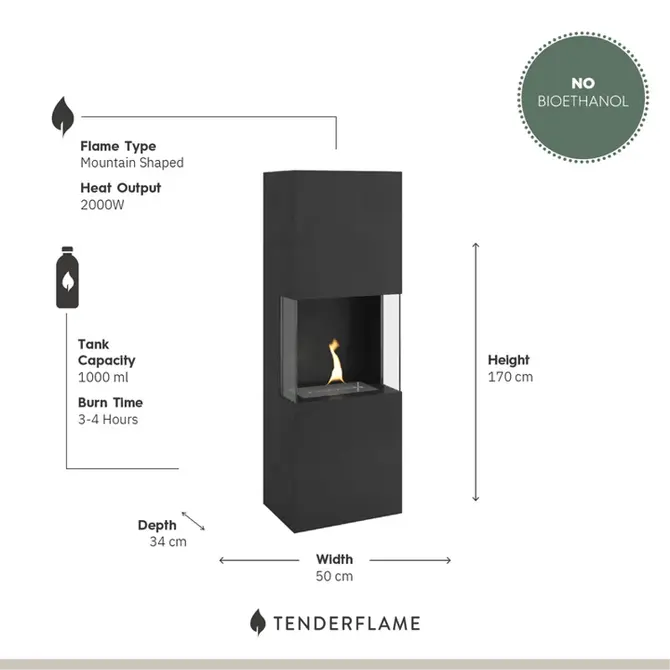 Indie Black informatie, Tenderflame, tuincentrumoutlet.com