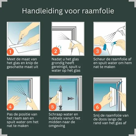 Isolerende Raamfolie HR++ Anti-Inkijk & Zonwerend – 90 × 300 cm handleiding, verbo, tuincentrumoutlet.com