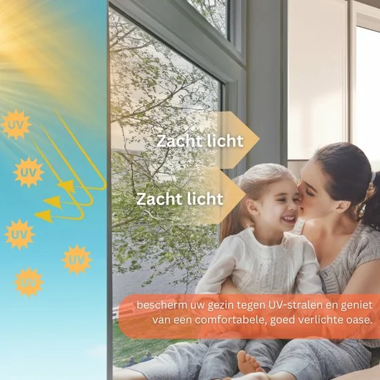 Isolerende Raamfolie – HR++  Spiegelend Anti-Inkijk – 120 × 300 cm privacy, Verbo, Tuincentrumoutlet.com