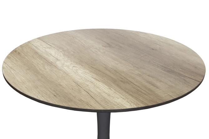 Jamy HPL table Ø70cm- woodcolor detail, SenS-Line, tuincentrumoutlet.com