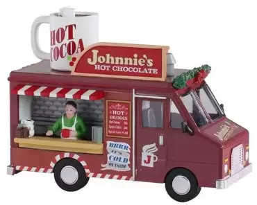 Johnnies hot chocolate, Lemax, tuincentrumoutlet