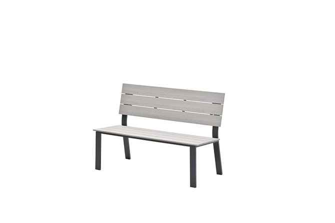 Jondal parkbank L125 cm schuinaanzicht, Garden Impressions, tuincentrumoutlet.com