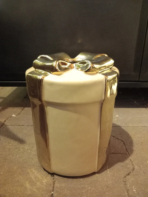 JOY COZY SAND VASE PRESENT 16X20CM - afbeelding 1