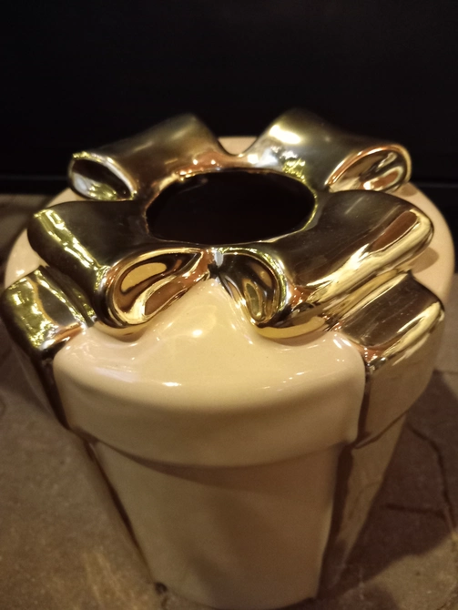 JOY COZY SAND VASE PRESENT 16X20CM - afbeelding 2