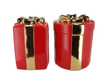 JOY JOLLY RED VASE PRESENT 20X30CM - afbeelding 1