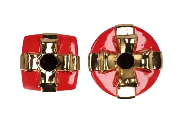 JOY JOLLY RED VASE PRESENT 20X30CM - afbeelding 2