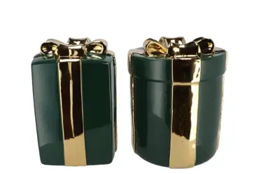 JOY MAJESTIC DARK GREEN VASE PRESENT 20X30CM NM, daan kromhout, tuincentrumoutlet.com