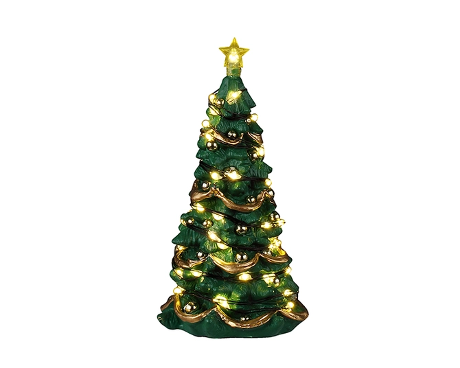 Joyful christmas tree clear light, Lemax, tuincentrumoutlet.com