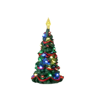 Joyful christmas tree zij, Lemax Europe, tuincentrumoutlet