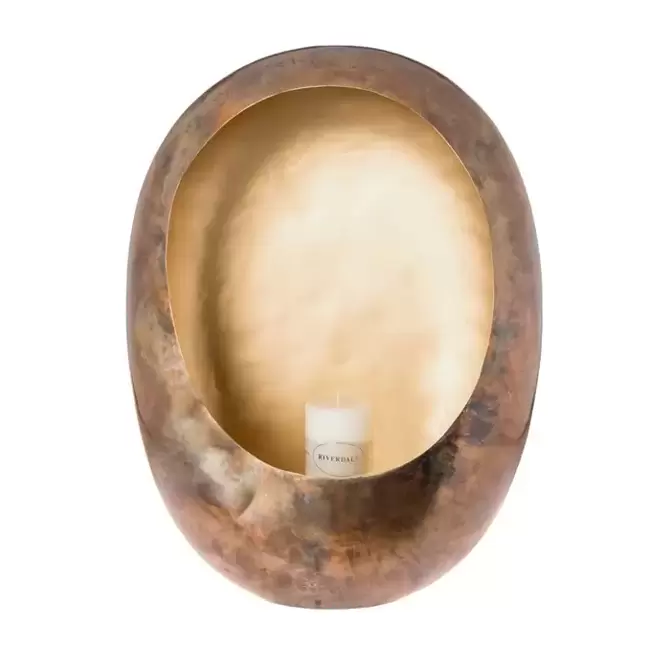 Kaarsenhouder Lisa koper 60cm - afbeelding 2