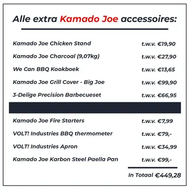 Kamado Joe Big Joe III Fully Loaded, Kamado Joe, Tuincentrum Outlet