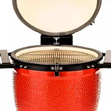 Kamado Joe Big Joe III Fully Loaded open, Kamado Joe, Tuincentrum Outlet