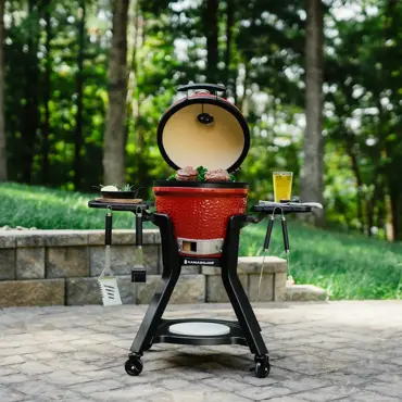 Kamado Joe Bundle - Joe Jr. Grill, Cart & Cover Bundle, Kamado Joe, Tuincentrumoutlet.com