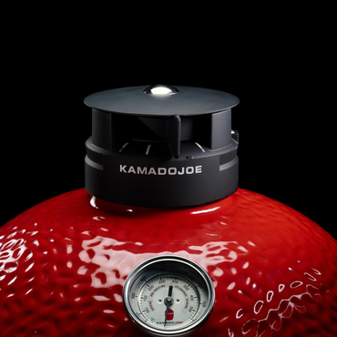 Kamado Joe - Classic II - top cap en thermometer - tuincentrumoutlet.com