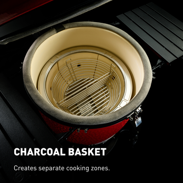 Kamado Joe - Classic III - charcoal basket - tuincentrumoutlet.com