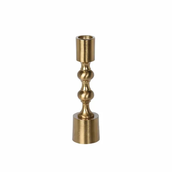 KANDELAAR 16CM GOUD, Koopman, tuincentrumoutlet