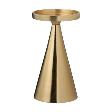 KANDELAAR 17CM GOUD, Decoris, tuincentrumoutlet.com