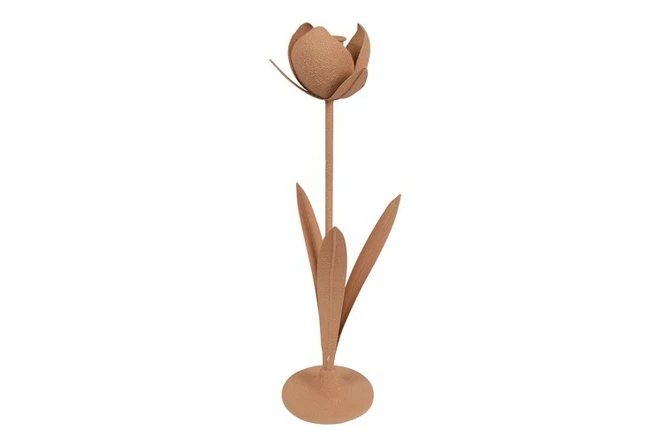 Kandelaar sinja 13x13x45cm bg, Countryfield, tuincentrumoutlet.com