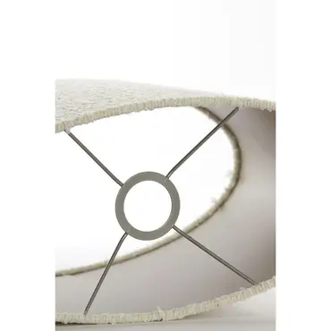 Kap bolero ovl rcht l38b17h28cm wit detail, Light & Living, tuincentrumoutlet.com