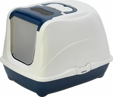 Kattentoilet flip cat jumbo d.blauw, Moderna, tuincentrumoutlet.com
