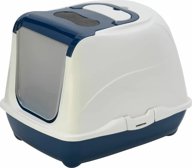 Kattentoilet flip cat m donker bl, Moderna, tuincentrumoutlet.com