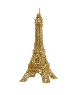 Kerstbal Eiffeltoren Goud Ornament Kurt S. Adler