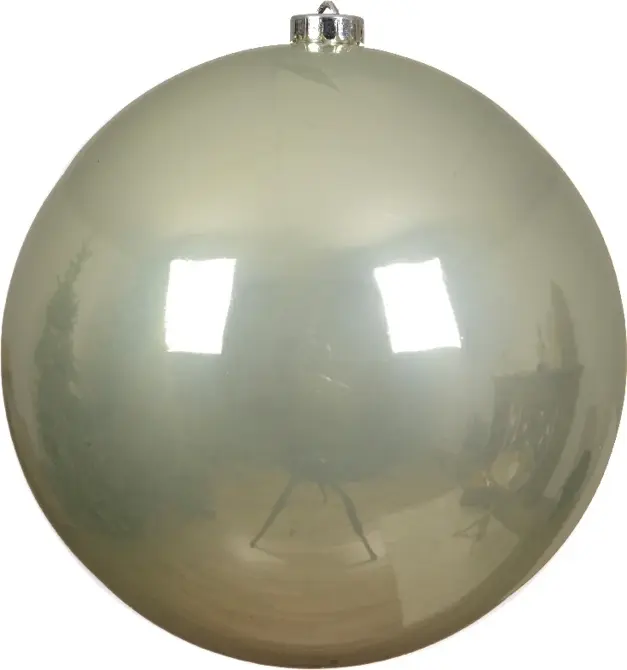 Kerstbal plc d25cm glans parel