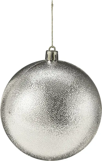 KERSTBAL SET 100 ZILVER, koopman, tuincentrumoutlet.com