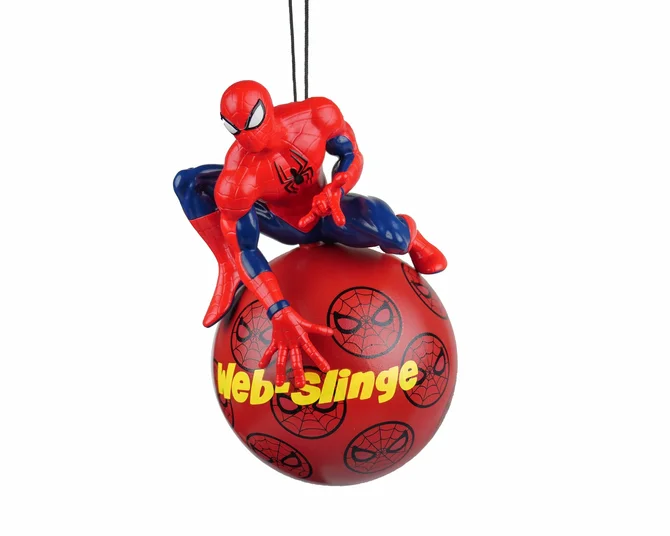 5.11"3D Bauble Spiderman, KurtAdler, Tuincentrumoutlet