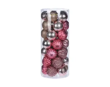 KERSTBALLEN 6CM SET35 ELEGANCE, Koopman, tuincentrumoutlet