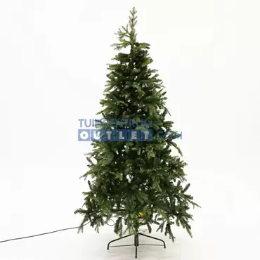 Brampton kerstboom led slim groen h230xd132 cm tuincentrumoutlet.com