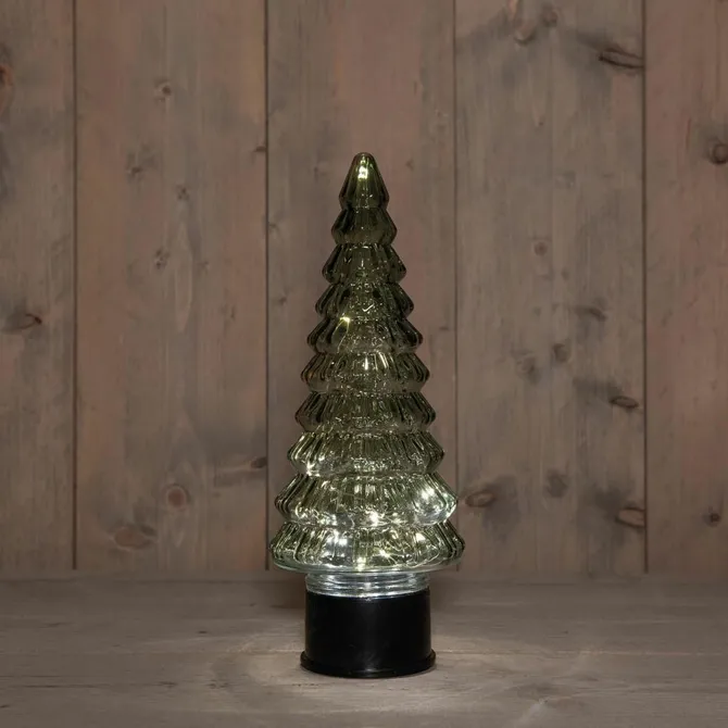 Kerstboom draaiend led 35x13cm grn, Annas collection, tuincentrumoutlet.com
