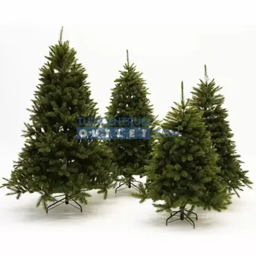 Kerstboom Forest frosted d102h185cm groen set, Triumph Tree, tuincentrumoutlet.com