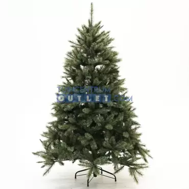 Kerstboom Forest frosted tips h185xd130 cm newgrowth blauw