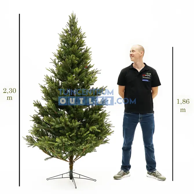 Kunstkerstboom Frasier Fir 230 cm Hoog Groen Black Box Trees 2, Black Box Trees, tuincentrumoutlet