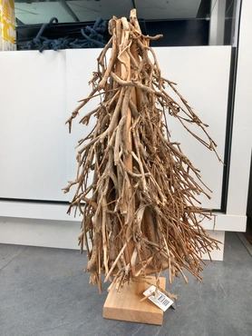 Kerstboom hout d38h85cm - afbeelding 1