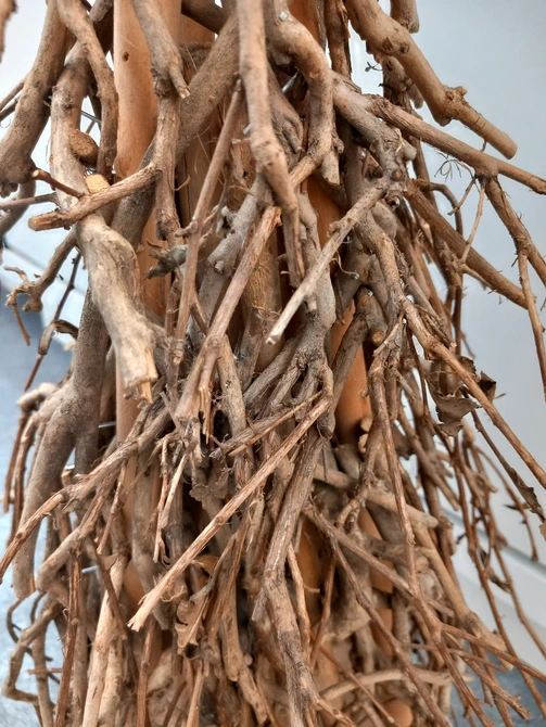 Kerstboom hout d38h85cm - afbeelding 2