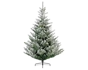Kerstboom Liberty spruce snowy h210cm groen/wit - afbeelding 1