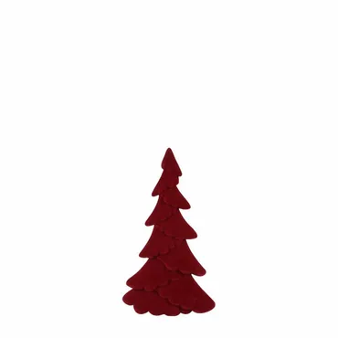 Kerstboom mea 36x36x61cm rood