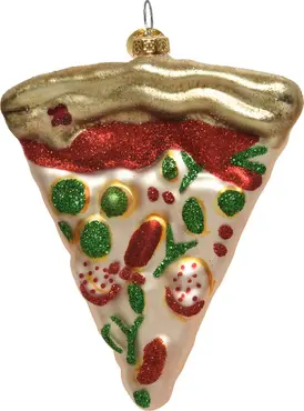 pizza kerstbal, Decoris, Tuincentrumoutlet