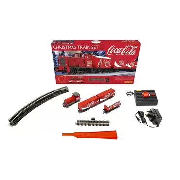 Kersttrein Coca Cola set, Hornby, www.tuincentrumoutlet.com