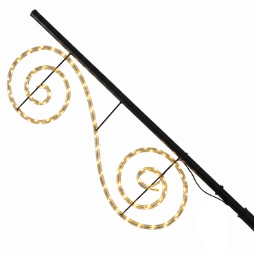 Kerstverl.double twister 40x110cm ip44, Twinkle Pole, tuincentrumoutlet.com