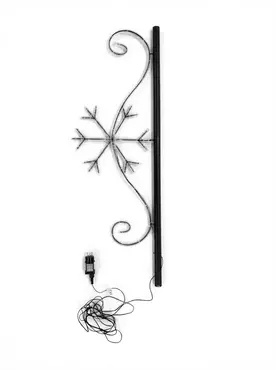 Kerstverl.snowflake 40x110cm ip44 details, Twinkle Pole, tuincentrumoutlet.com
