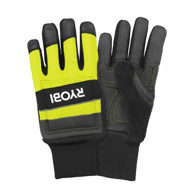 Kettingzaaghandschoenen (beschermingsklasse 2) maat M, Ryobi, Tuincentrumoutlet