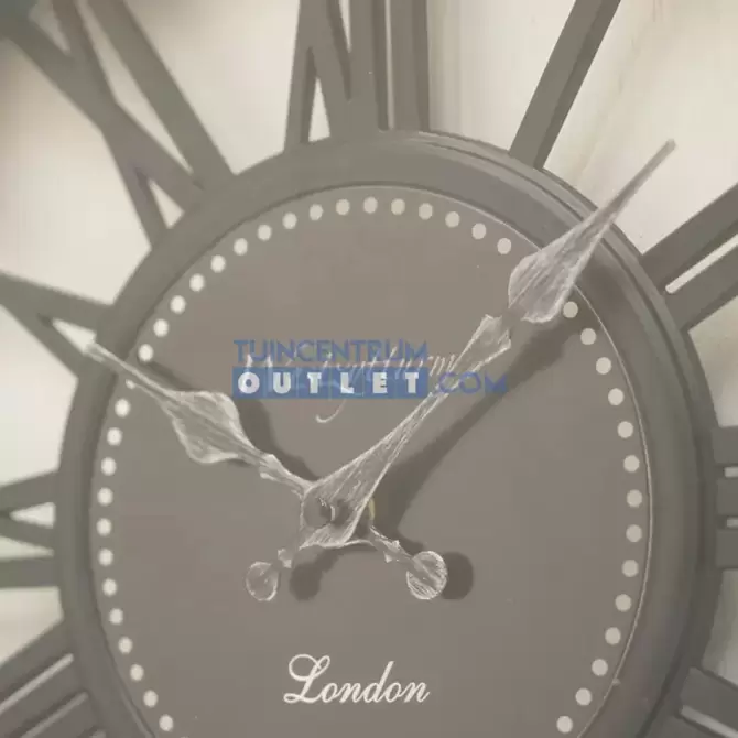 Klok warrington d40cm, detail, tuincentrumoutlet.com