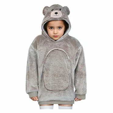 Knuffel hoodie 3-6 jaar Beer, breda trading, tuincentrumoutlet.com