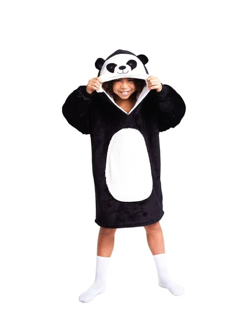 Knuffel hoodie 7-12 jaar panda, Breba trading, tuincentrumoutlet