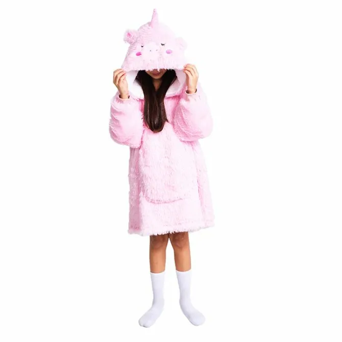 Knuffel hoodie 7-12 jaar unicorn, Breba trading, tuincentrumoutlet