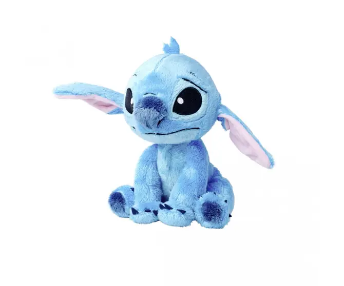 Knuffel stitch 25cm schuin, Disney, tuincentrumoutlet.com